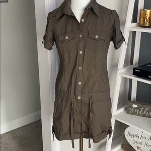 Military style romper